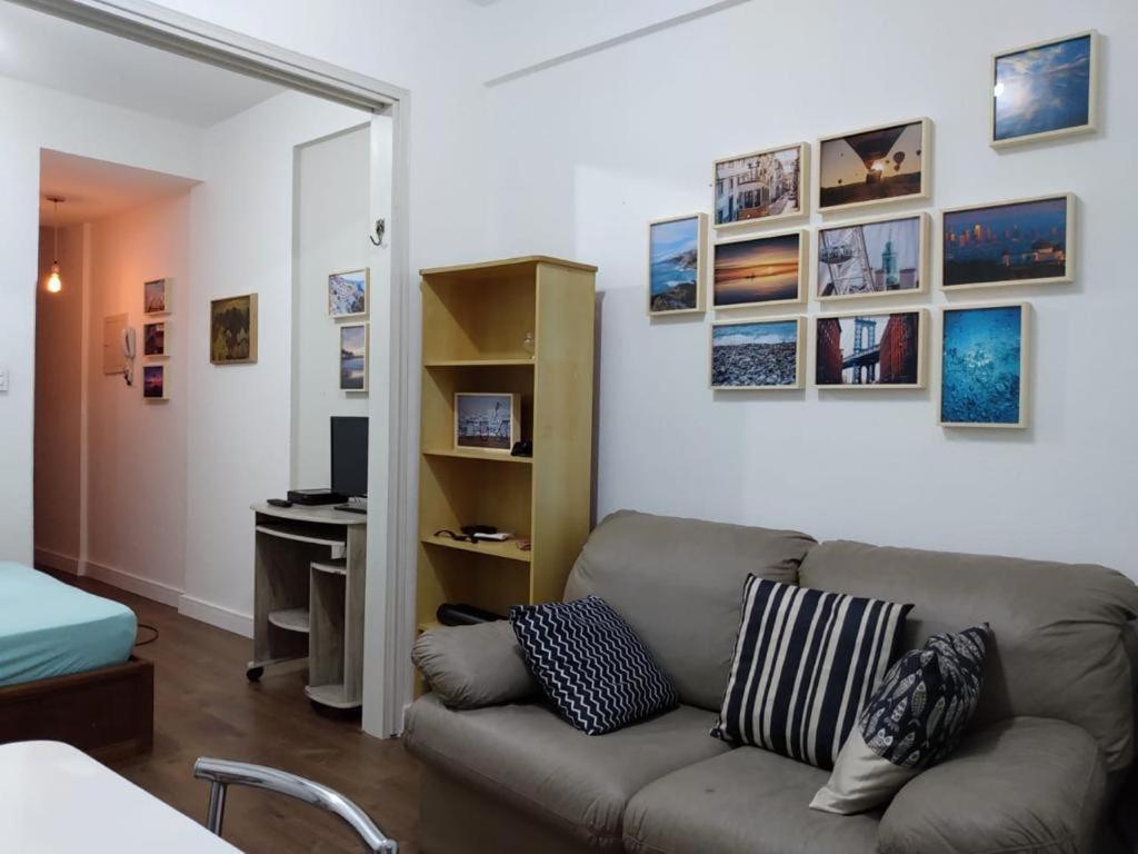 Studio Confortavel Com Ar Condicionado E Internet. Apartman São Vicente Kültér fotó